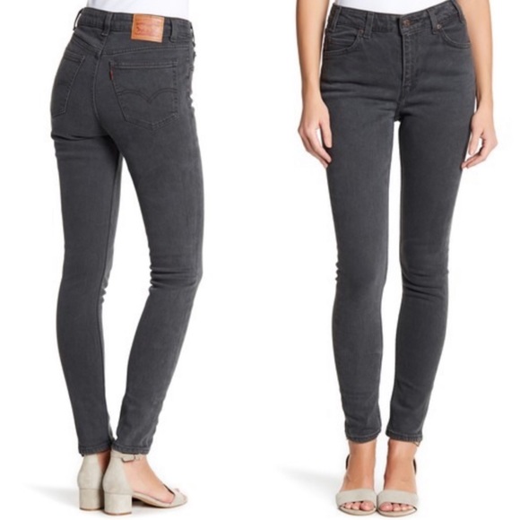 Levi's Denim - Levi’s 721 Vintage High Rise Skinny Jeans Grey